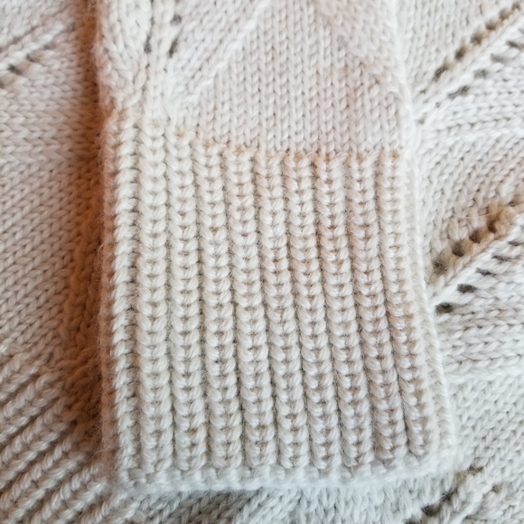 MIRA FLORES Designs Baby Alpaca Sweater, beige XS - Picture 10 of 10